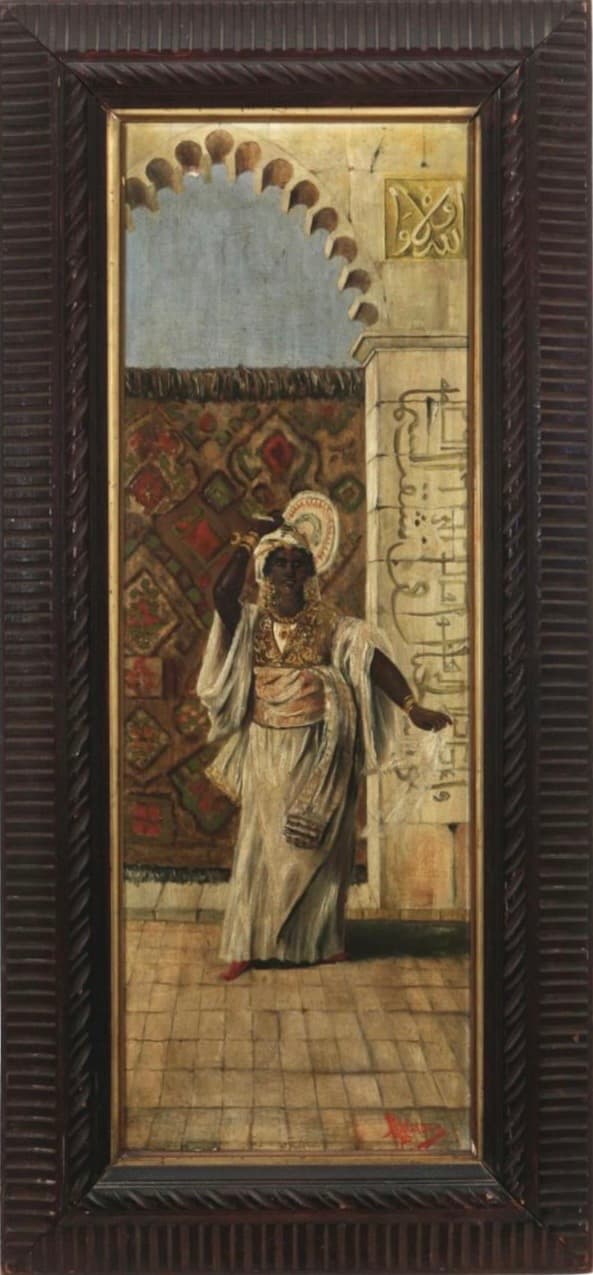 Dancer Before a Moorish Arch
