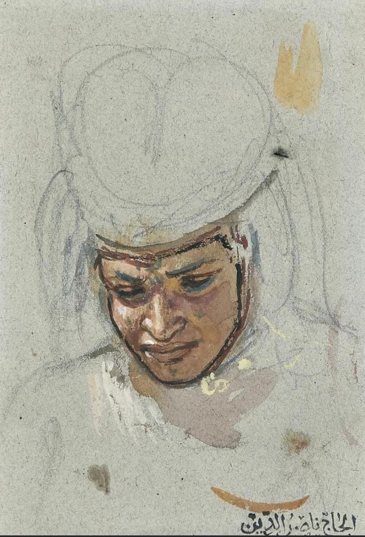 Head Study: Hajj Nasser Al-Din